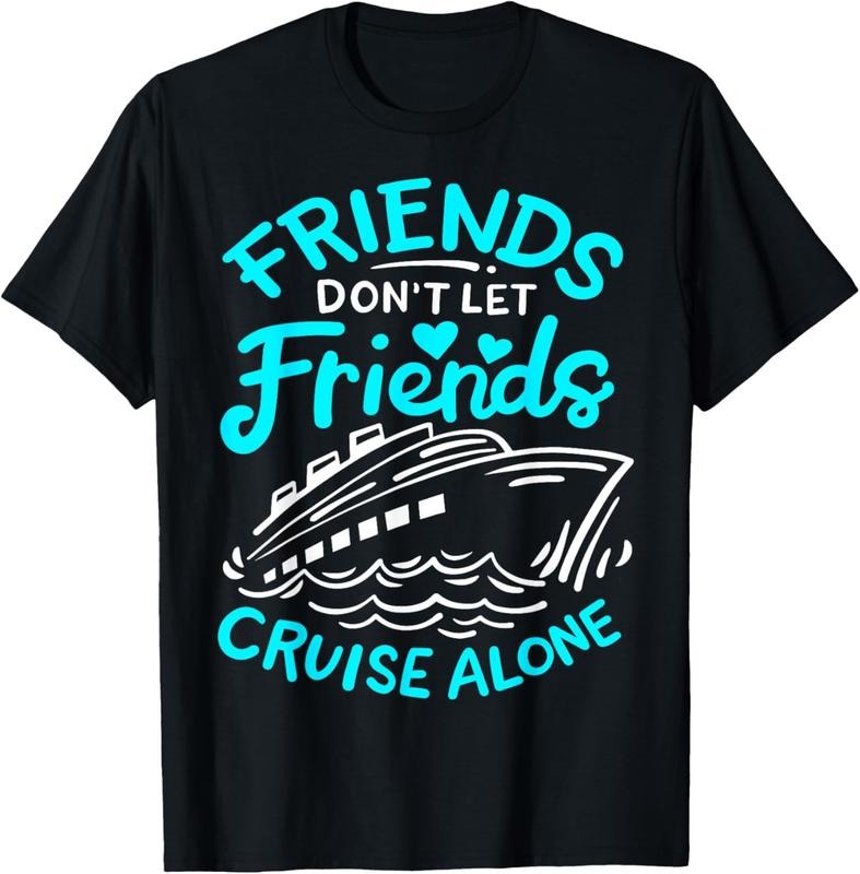 100% Cotton Cruise Friends Cruise Vacation T-Shirt Hoodie, Sweatshirt | WearSparks.com