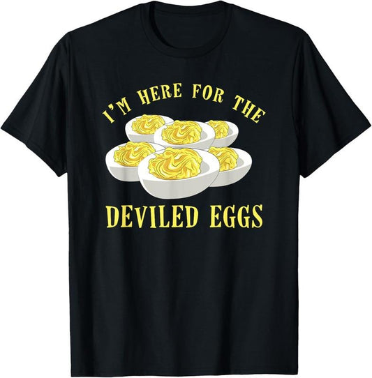 100% Cotton Deviled Egg Funny Food Gift T-Shirt Hoodie, Sweatshirt | WearSparks.com