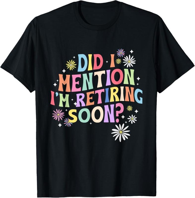 100% Cotton Did I Mention I'm Retiring Soon Retro Groovy Retirement T-Shirt Hoodie, Sweatshirt | WearSparks.com