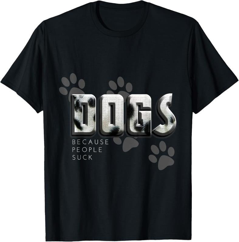 100% Cotton Dogs because people suck, Love Dogs Funny Gift T-Shirt Hoodie, Sweatshirt | WearSparks.com