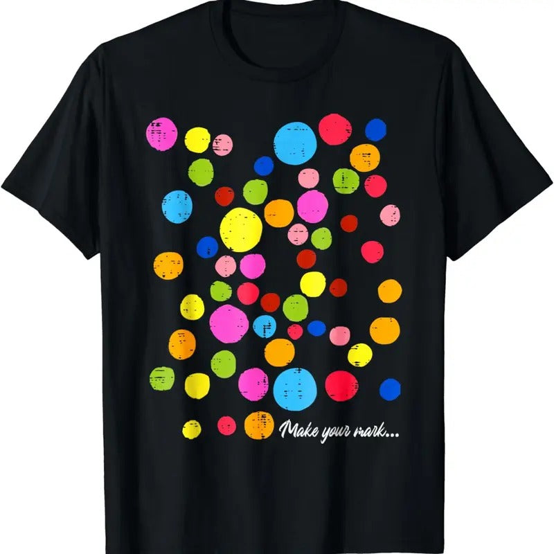 [100% Cotton]Dot Day Make Your Mark Funny Polka Dot shirt for Boys Girls T-Shirt Hoodie, Sweatshirt | WearSparks.com