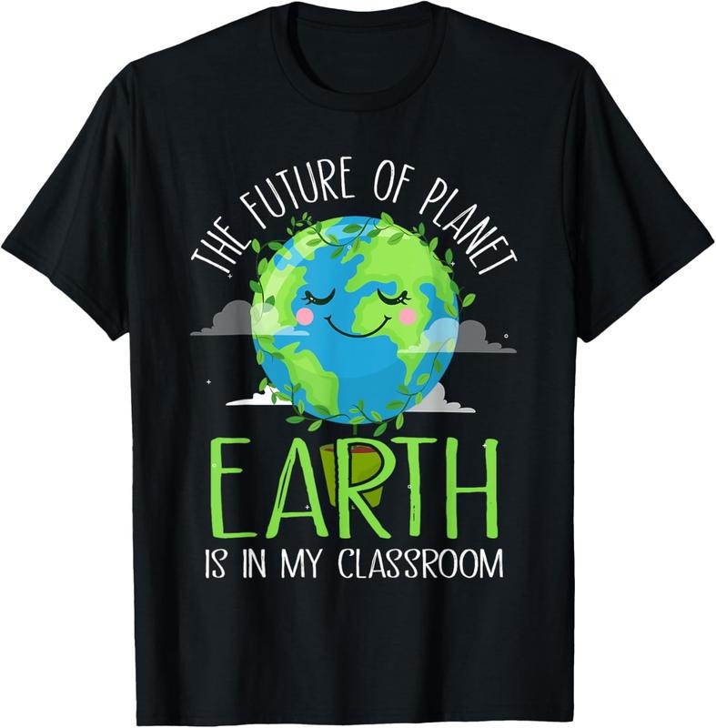 100% Cotton Earth Day Teachers 2025 Funny Classroom T-Shirt Hoodie, Sweatshirt | WearSparks.com