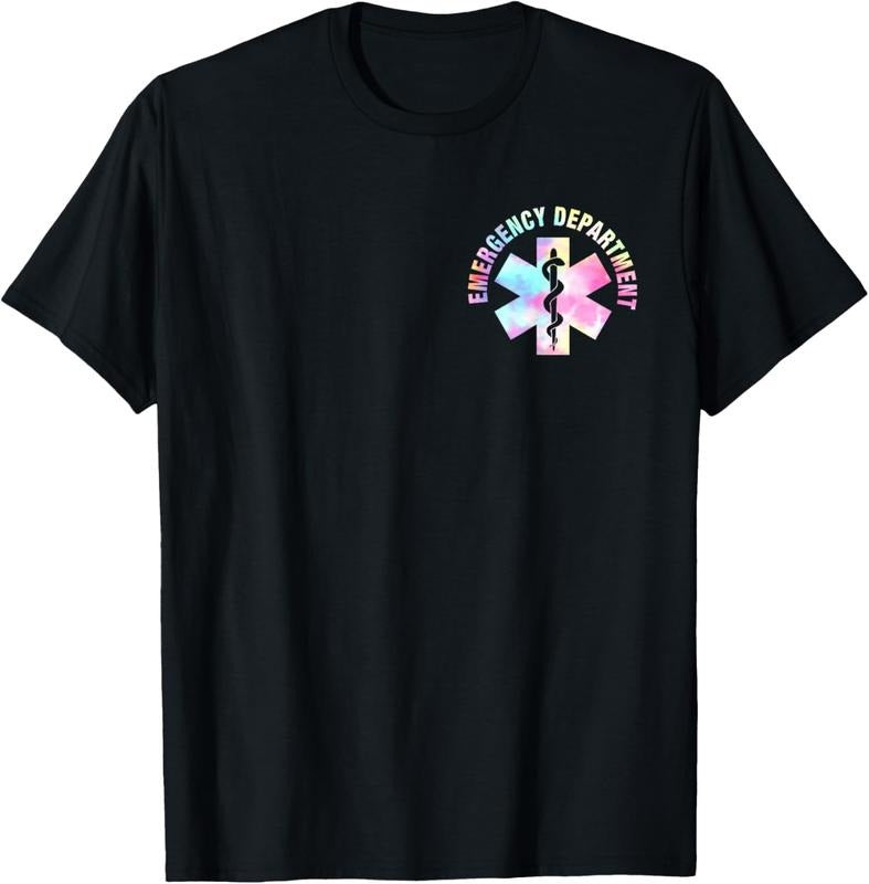 100% Cotton Emergency Nurse ER Nurse 2 Sided T-Shirt Hoodie, Sweatshirt | WearSparks.com