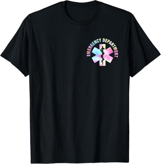 100% Cotton Emergency Nurse ER Nurse 2 Sided T-Shirt Hoodie, Sweatshirt | WearSparks.com