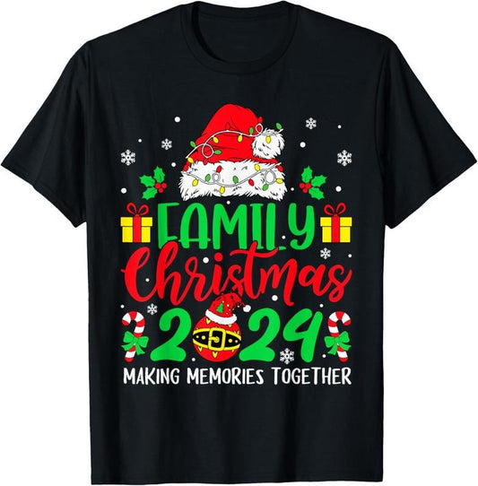 100% Cotton Family Christmas 2024 Matching Squad Santa Elf Funny Xmas Shirt T-Shirt Hoodie, Sweatshirt | WearSparks.com