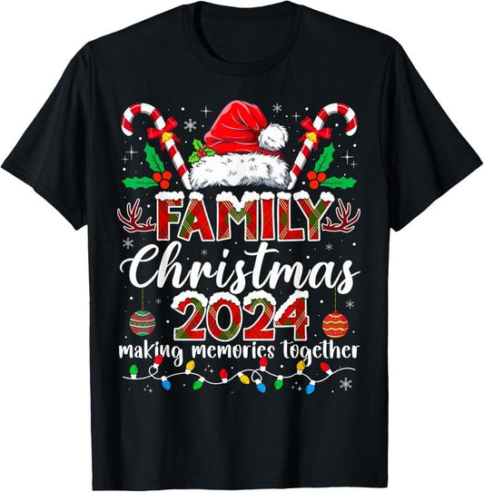 100% Cotton Family Christmas 2024 Matching Squad Santa Elf Funny Xmas T-Shirt Hoodie, Sweatshirt | WearSparks.com