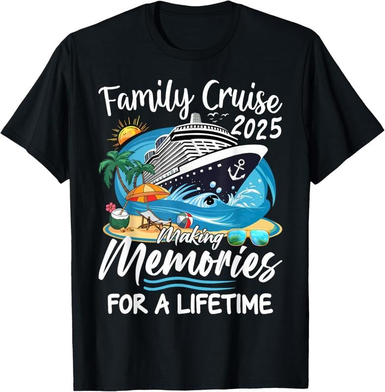 100% Cotton Family Cruise 2025 Vacation Family Reunion Cruise Ship Party T-Shirt Hoodie, Sweatshirt | WearSparks.com