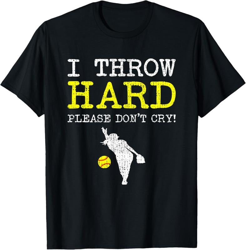 100% Cotton Fastpitch Softball Pitcher Funny T-Shirt Hoodie, Sweatshirt | WearSparks.com