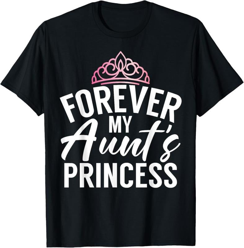 100% Cotton Forever my Aunts Princess Niece T-Shirt Hoodie, Sweatshirt | WearSparks.com