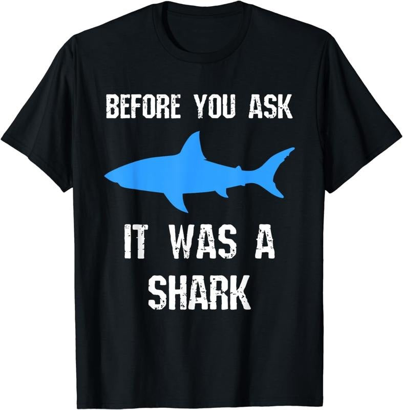 [100% Cotton]Funny Amputee Amputation Surgery Shark Humor T-Shirt Hoodie, Sweatshirt | WearSparks.com