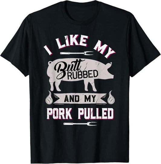 100% Cotton Funny BBQ Grilling Quote Pig Pulled Pork T-Shirt Hoodie, Sweatshirt | WearSparks.com
