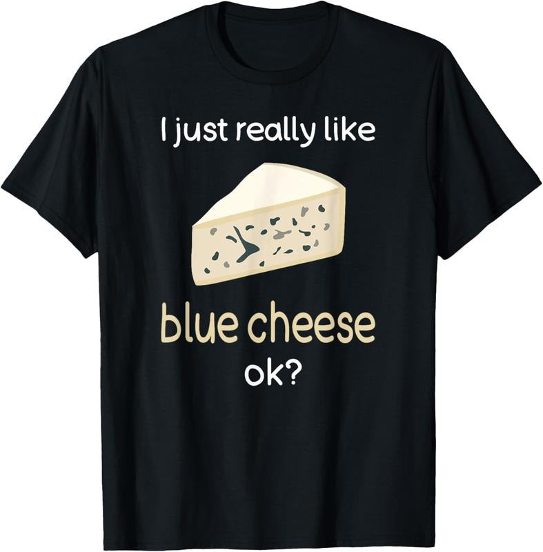 100% Cotton Funny Blue Cheese Lover Shirt Blue Cheese T-Shirt Hoodie, Sweatshirt | WearSparks.com