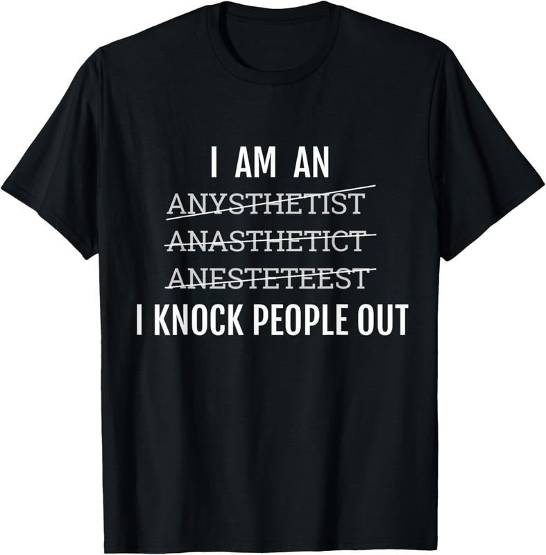 100% Cotton Funny Nurse Anesthetist CRNA T-Shirt Hoodie, Sweatshirt | WearSparks.com