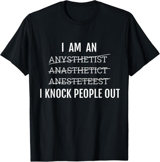 100% Cotton Funny Nurse Anesthetist CRNA T-Shirt Hoodie, Sweatshirt | WearSparks.com
