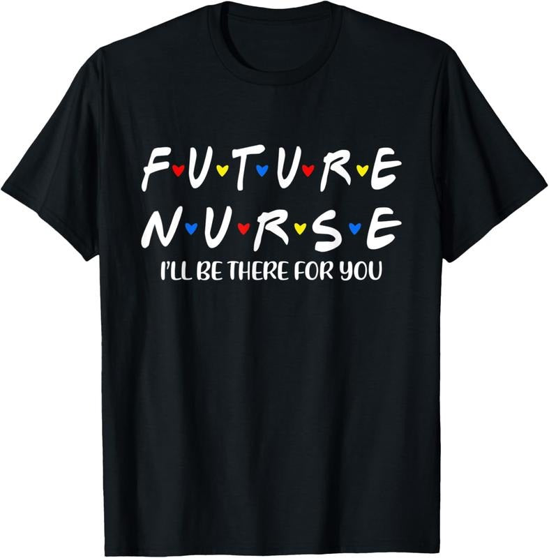100% Cotton Future Nurse Funny Nursing Student Nurse School In Progress T-Shirt Hoodie, Sweatshirt | WearSparks.com