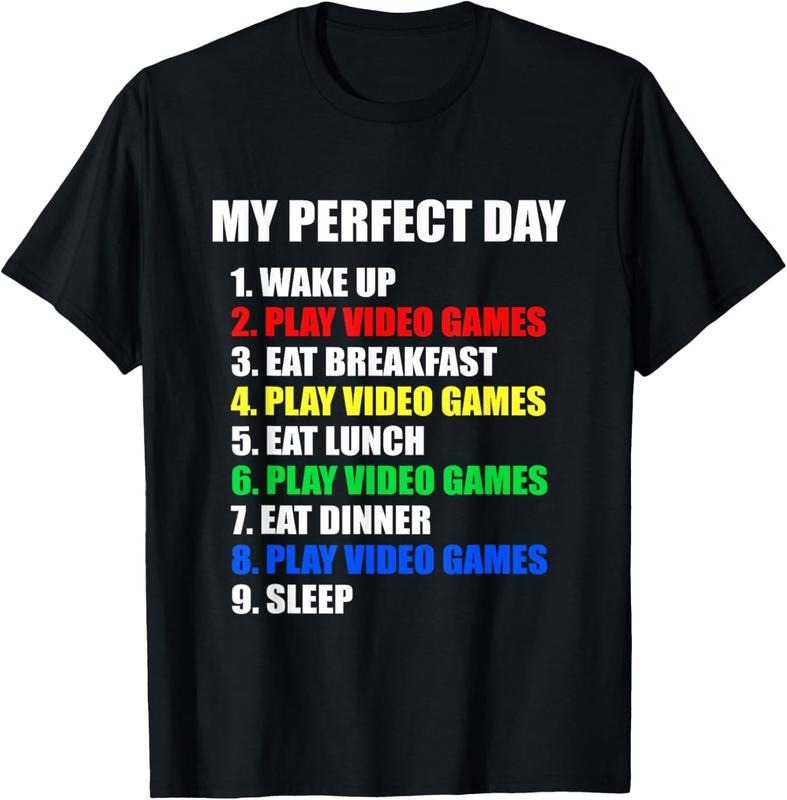 100% Cotton GIFT IDEA: The Perfect Gaming Day Suprise for Gamers T-Shirt Hoodie, Sweatshirt | WearSparks.com