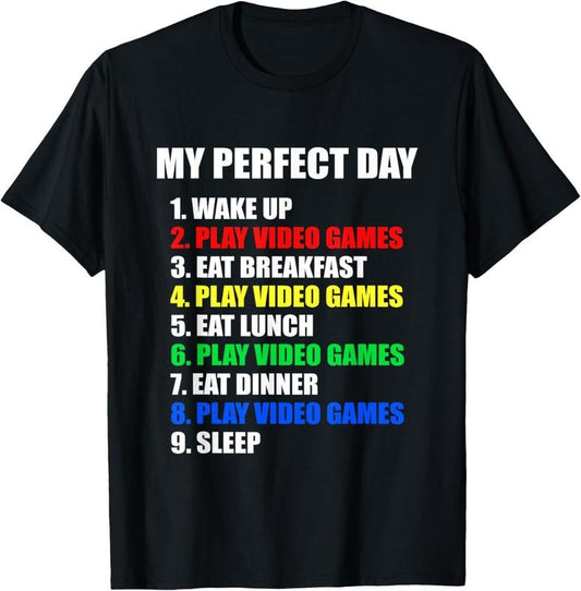 100% Cotton GIFT IDEA: The Perfect Gaming Day Suprise for Gamers T-Shirt Hoodie, Sweatshirt | WearSparks.com