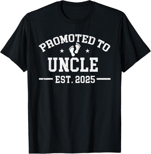 100% Cotton Gifts First Time Uncle 2025 T-Shirtstyle{n002}2 T-Shirts, Hoodie, Sweatshirt | WearSparks.com