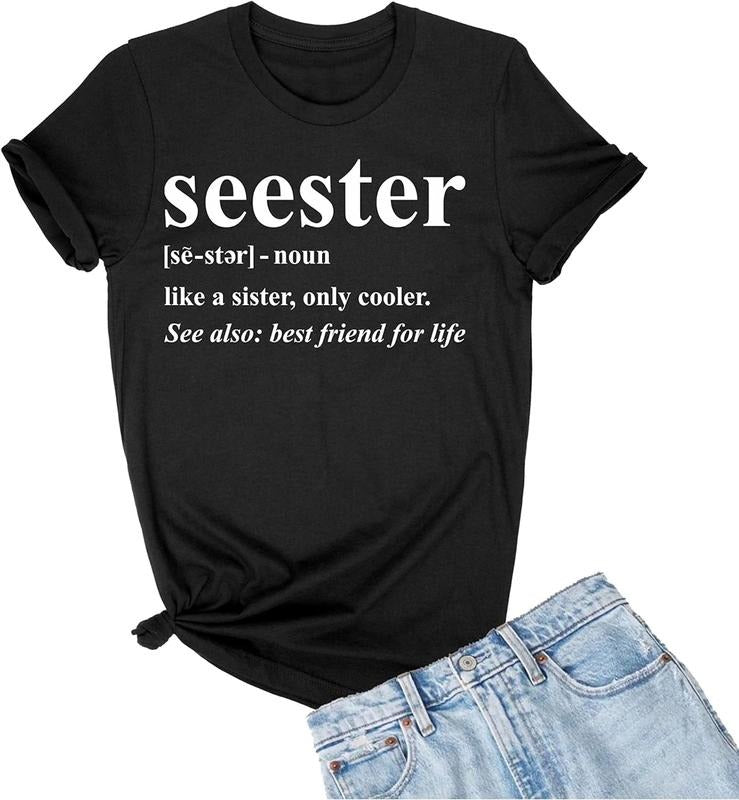 [100% Cotton]Go All Out Adult Seester Like A Sister Only Cooler T-Shirt Hoodie, Sweatshirt | WearSparks.com