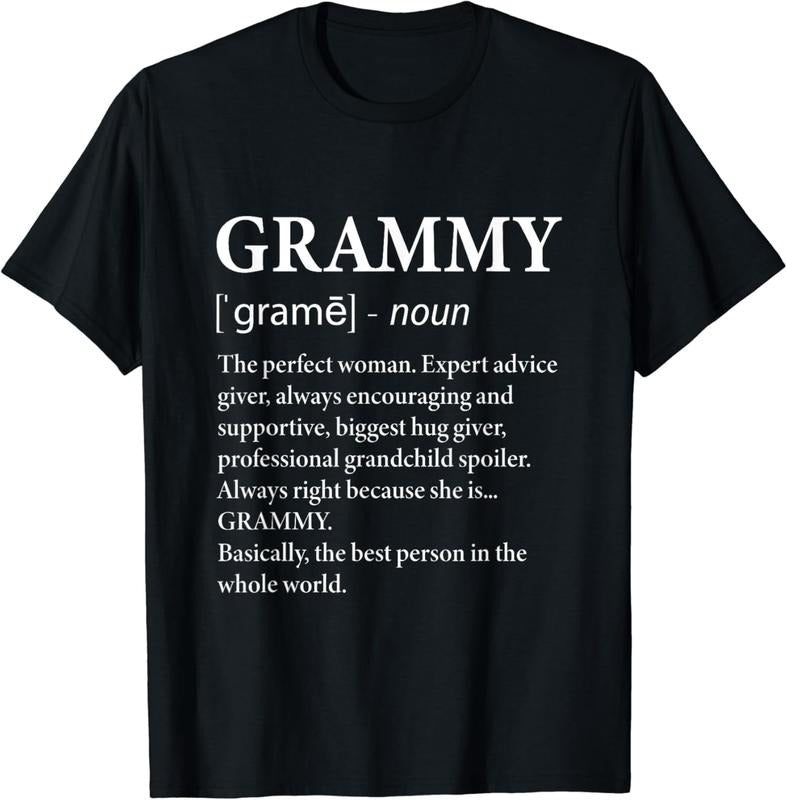 [100% Cotton]Grammy Definition Grandma - Funny Grandmother T-Shirt Hoodie, Sweatshirt | WearSparks.com
