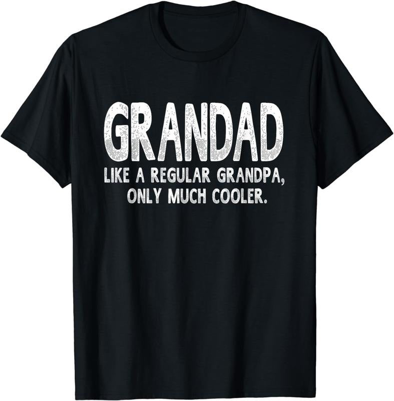 [100% Cotton]Grandad Definition Like Regular Grandpa Only Cooler Funny T-Shirt Hoodie, Sweatshirt | WearSparks.com