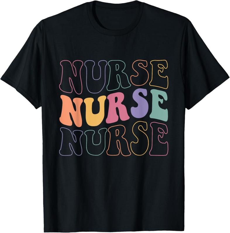 100% Cotton Groovy Nurse Shirt Women School Nurse RN ICU ER Pediatric T-Shirt Hoodie, Sweatshirt | WearSparks.com