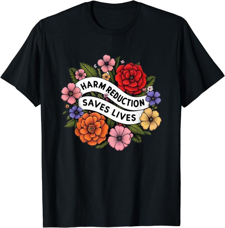[100% Cotton]Harm Reduction Saves Lives - Lifesaving Approach T-Shirt Hoodie, Sweatshirt | WearSparks.com