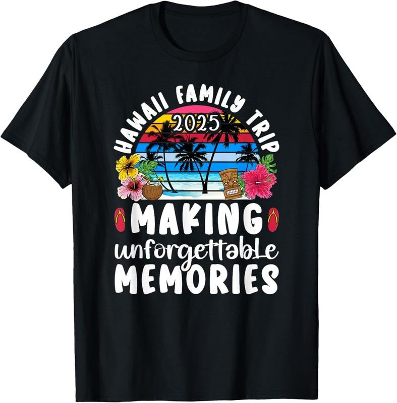 100% Cotton Hawaii Family Trip 2025 Making Memories Hawaii Vacation T-Shirt Hoodie, Sweatshirt | WearSparks.com