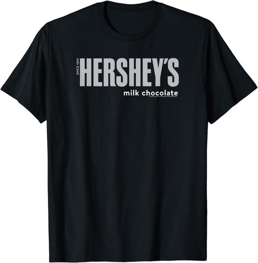 [100% Cotton]Hershey's Milk Chocolate Candy Wrapper Logo T-Shirt Hoodie, Sweatshirt | WearSparks.com