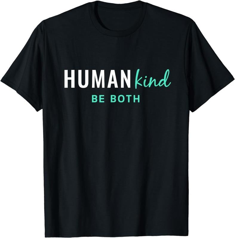 [100% Cotton]HumanKind Be Both | Equality and Kindness Human Kind Shirt Hoodie, Sweatshirt | WearSparks.com