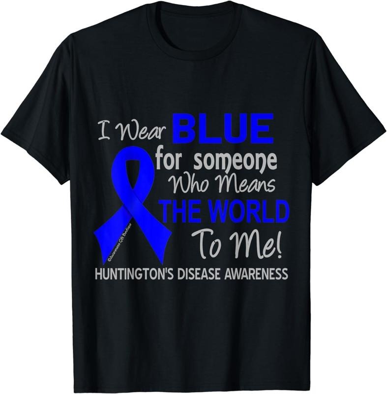 [100% Cotton]Huntington's Disease Shirt For Someone Who Means World To Me Hoodie, Sweatshirt | WearSparks.com