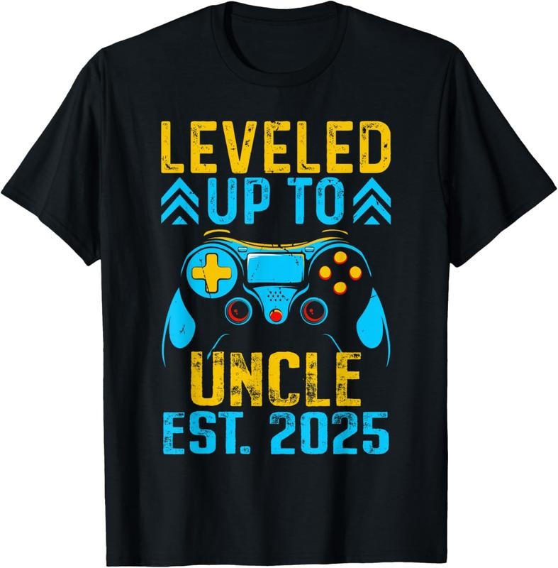 100% Cotton I Leveled Up To Uncle 2025 Pregnancy Announcement New Uncle T-Shirt Hoodie, Sweatshirt | WearSparks.com