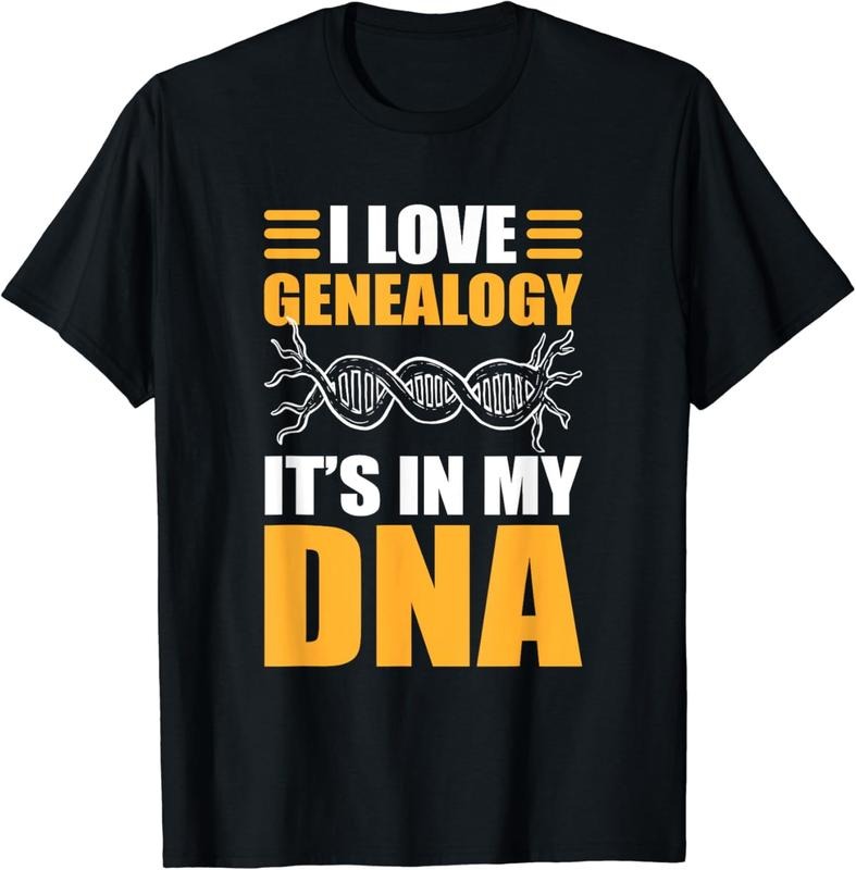 [100% Cotton]I Love Genealogy. It's In My DNA. Genealogy T-Shirt Hoodie, Sweatshirt | WearSparks.com
