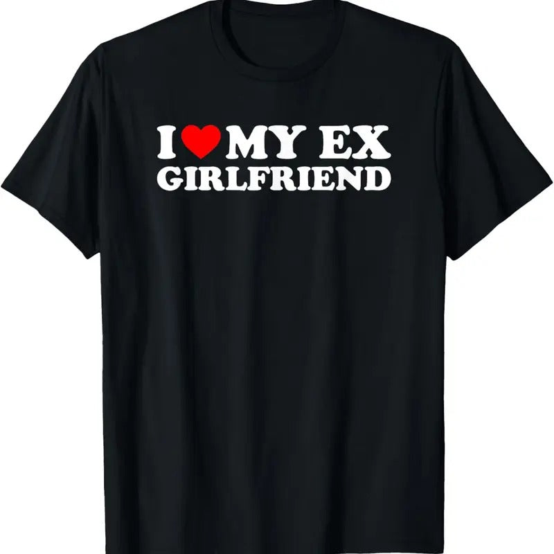 100% Cotton I Love My Ex-Girlfriend T-Shirt Hoodie, Sweatshirt | WearSparks.com
