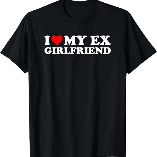 100% Cotton I Love My Ex-Girlfriend T-Shirt Hoodie, Sweatshirt | WearSparks.com