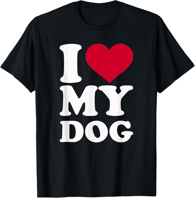 100% Cotton I love my dog T-Shirt Hoodie, Sweatshirt | WearSparks.com