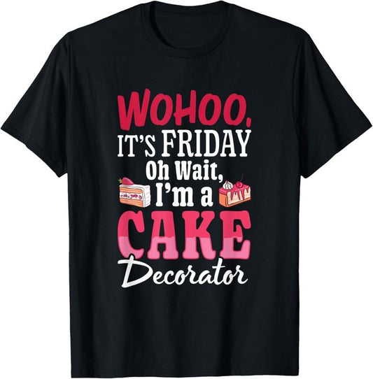100% Cotton I'm A Cake Decorator - Cake Baker Cake Decorating T-Shirt Hoodie, Sweatshirt | WearSparks.com