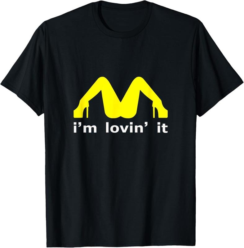 100% Cotton I'm Lovin' It Man Woman Funny Gift T-Shirt Hoodie, Sweatshirt | WearSparks.com