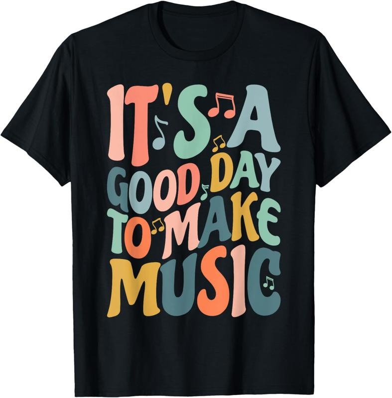 100% Cotton It's A Good Day To Make Music Musician Band Music Teacher T-Shirt Hoodie, Sweatshirt | WearSparks.com