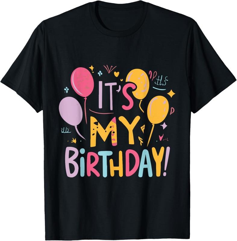 100% Cotton It's My Birthday T-Shirt Hoodie, Sweatshirt | WearSparks.com