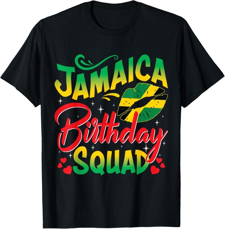 100% Cotton Jamaica Birthday Squad Girls Trip 2024 Women Vacation Party T-Shirt Hoodie, Sweatshirt | WearSparks.com
