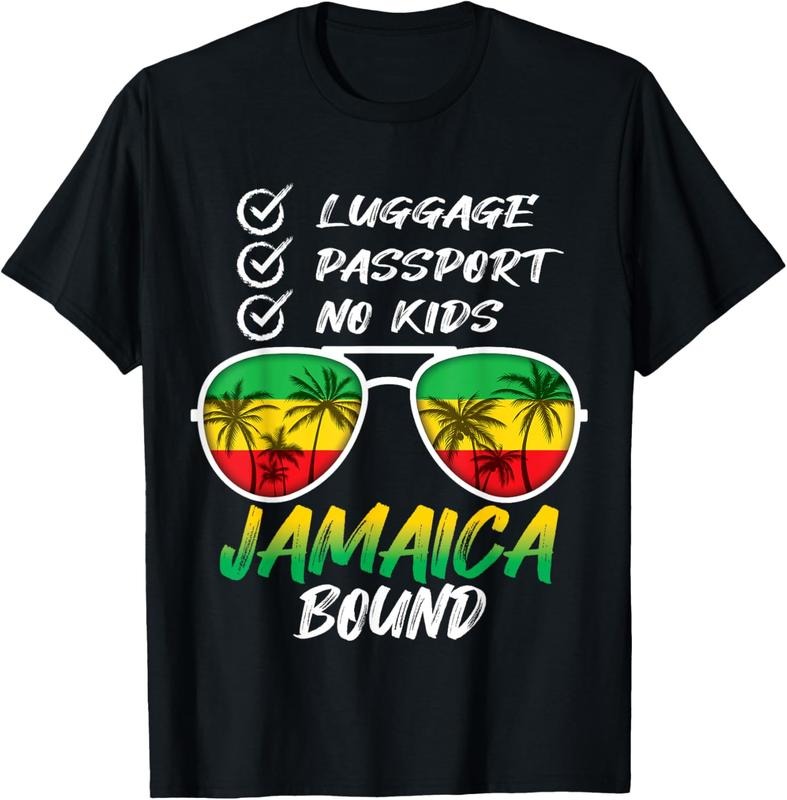 100% Cotton Jamaican Travel Vacation Trip Outfit To Jamaica Men Women T-Shirt Hoodie, Sweatshirt | WearSparks.com