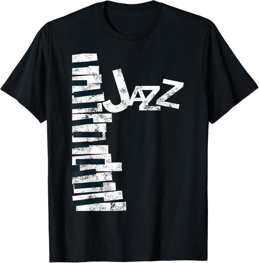 100% Cotton Jazz Music Lover - Vintage Piano Jazz T-Shirt Hoodie, Sweatshirt | WearSparks.com