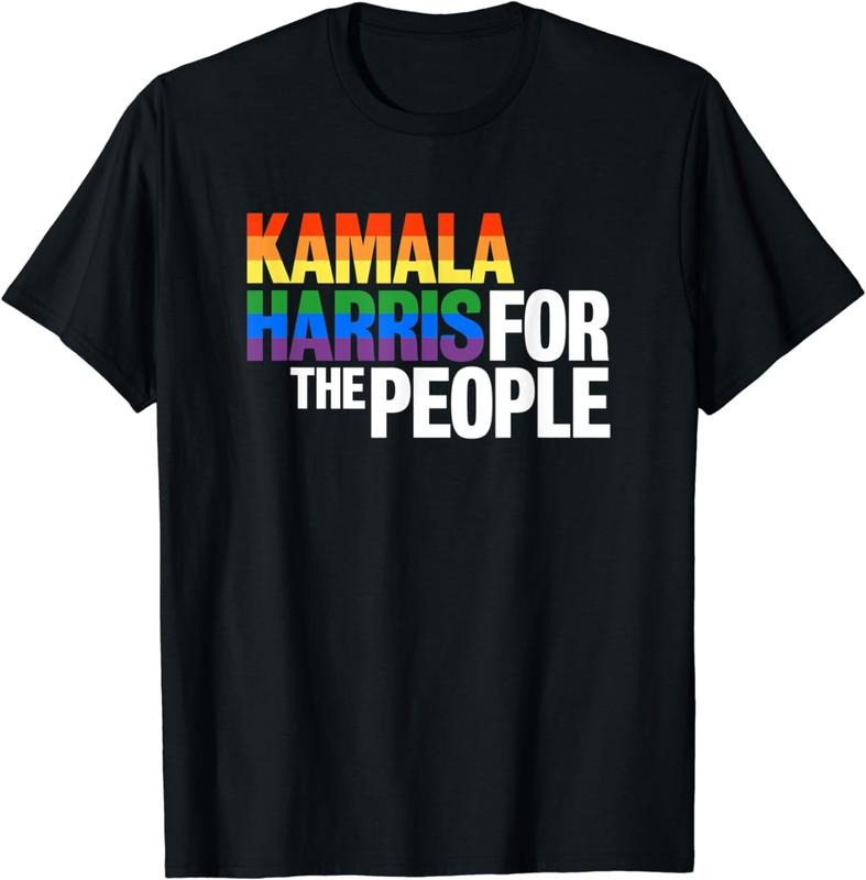 [100% Cotton]Kamala Harris For President Breathable casual T-shirt| LGBT Gay Pride Rainbowstyle{n002}3 Hoodie, Sweatshirt