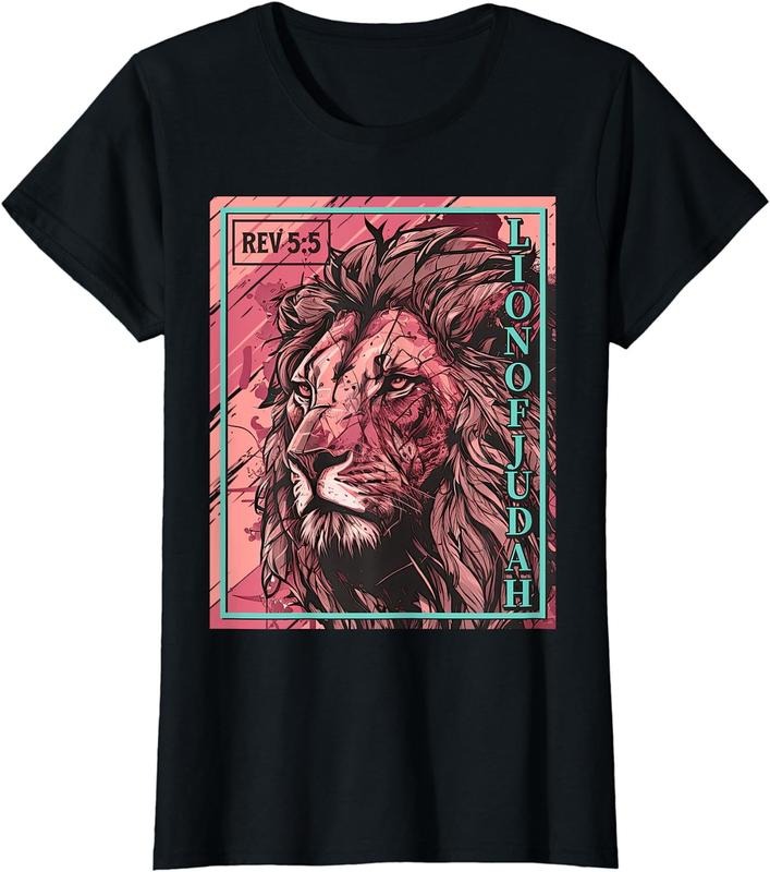 [100% Cotton]Lion of Judah Christian Faith T-Shirt Hoodie, Sweatshirt | WearSparks.com