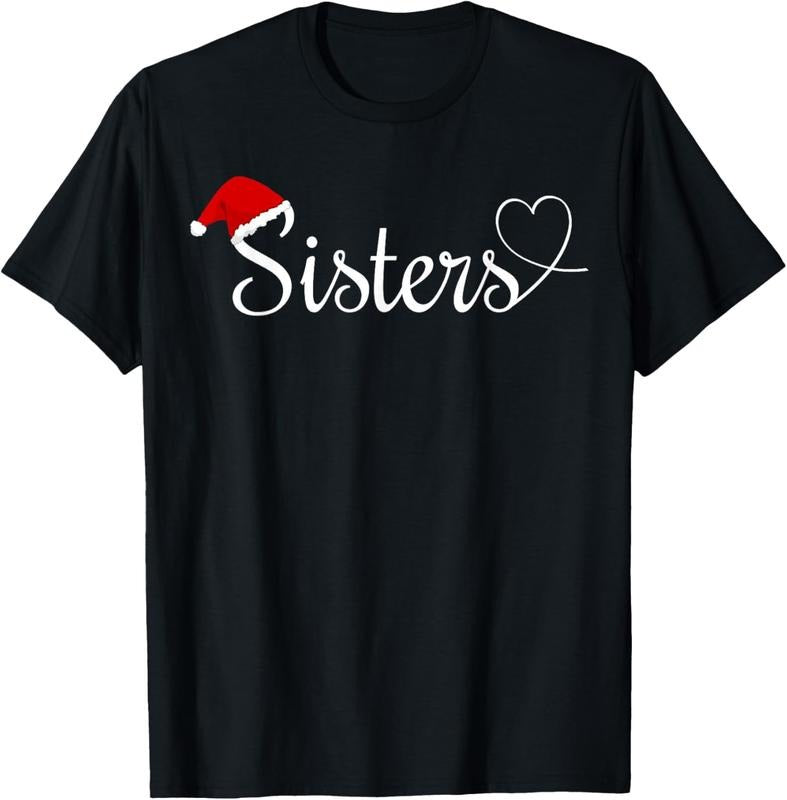 100% Cotton Love My Sister Cute Christmas Sisters T-Shirt Hoodie, Sweatshirt | WearSparks.com