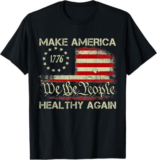 100% Cotton Make America Healthy Again T-Shirt Hoodie, Sweatshirt | WearSparks.com