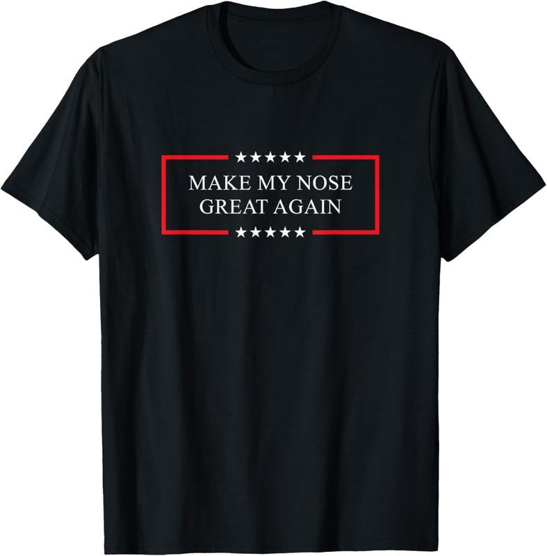 100% Cotton Make my nose great again - Funny broken nose gift T-Shirt Hoodie, Sweatshirt | WearSparks.com