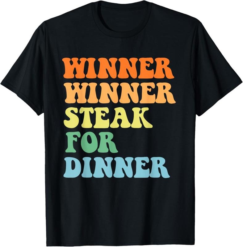 100% Cotton Meat Raffle Drawing Winner Winner Steak For Dinner T-Shirt Hoodie, Sweatshirt | WearSparks.com