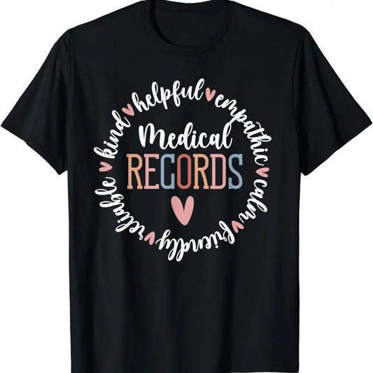 [100% Cotton]Medical Records Appreciation Circle Medical Records Director T-Shirt Hoodie, Sweatshirt | WearSparks.com